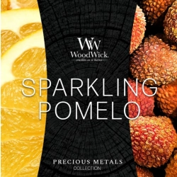 WoodWick Sparkling Pomelo Średnia Świeca 275g